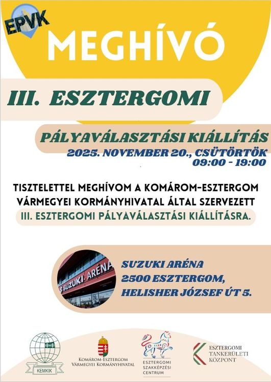 Pályaválasztási kiállítás 2025.